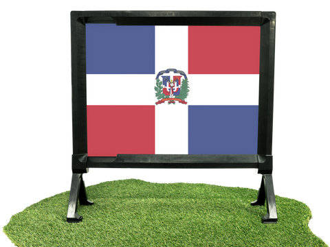 Flag Dominican Republic Yard Sign