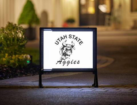 USU Vintage Yard Sign