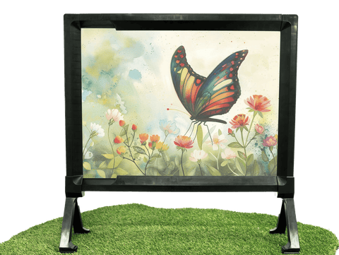 Delicate Butterfly Garden Decor Yard Sign