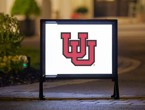 University of Utah Simple White Yard Sign