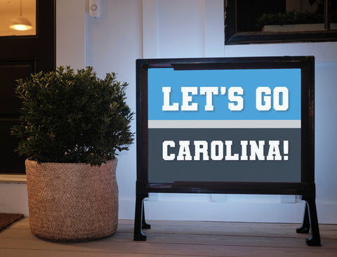 Carolina Professional Football Fandom Yard Sign