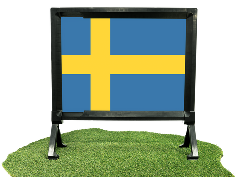 Flag Sweden Lumilawn Sign