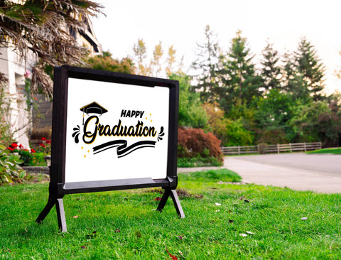 Happy Graduation Lumilawn Sign