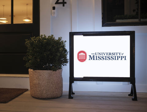 Mississippi Institutional Mark White Yard Sign