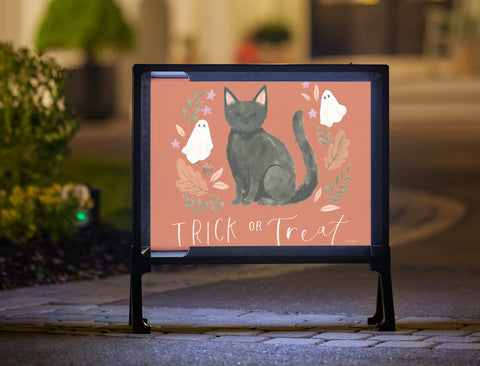 Trick or Treat? Halloween Inspired Yard Sign