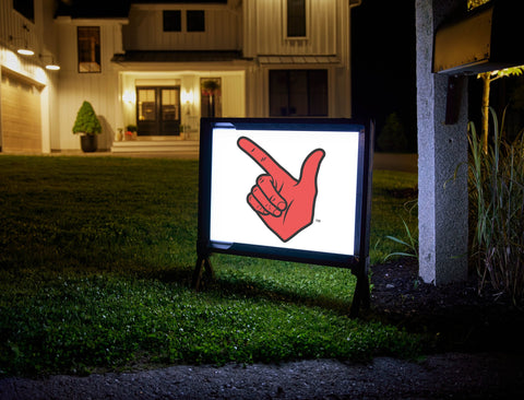 Texas Tech Guns Up Yard Sign