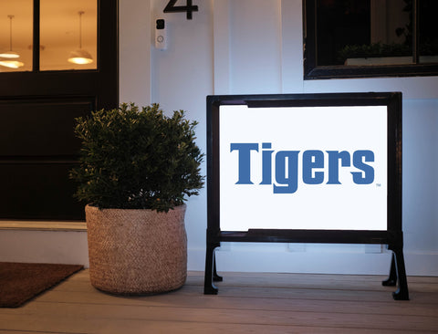 Memphis Tigers White Yard Sign