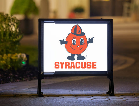 Syracuse Orange Mascot Lumilawn Signs