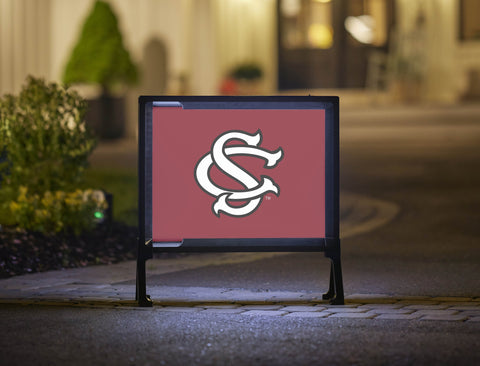 South Carolina SC Yard Sign Garnet